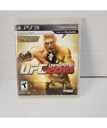 UFC Undisputed 2010 PS3 CASE ONLY  - $1.00