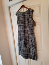 Merona Ladies Size 12 Black &amp; White Style #210737 Linen Dress (NEW) - £19.42 GBP