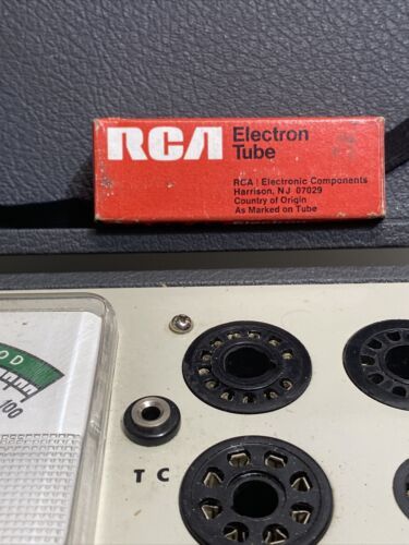 NOS RCA 6AQ5A Vacuum Tube Tested  100% - $6.16