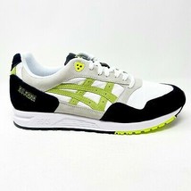 Asics Gel-Saga White Flash Yellow Mens Size 12 Running Shoes 1193A095 101 - £54.30 GBP