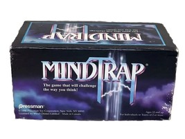 MindTrap Card Game Original First Edition Pressman 1991 - $7.49