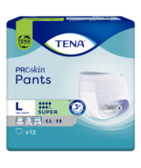 Tena ProSkin Pants Super 12 Pack – Large - $164.36 CAD