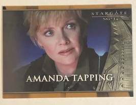 Stargate SG1 Trading Card Richard Dean Anderson #71 Amanda Tapping - £1.56 GBP