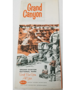 Grand Canyon National Park South Rim Brochure Fred Harvey 1968 Hotels Ca... - $18.95