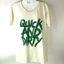 Nike Quick And Dirty Womens Tee M Just Do It Label - £15.57 GBP