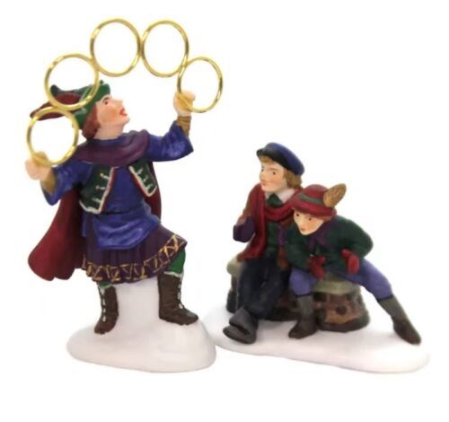 NEW Department 56 12 Days Of Dickens Village #5 Five Golden Rings Dept 5... - £45.16 GBP