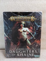 Warhammer Age of Sigmar Warscroll Cards - Daughters of Khaine (2018) SEALED - $18.99