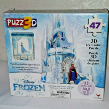Disney Frozen Ice Castle 3D Puzzle - NEW - 12&quot; Tall 47 pcs Cardinal - £15.44 GBP