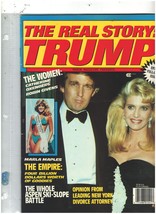 the Real Story Trump Ivana, Marla Maples/ Manor Magazine presents 1990  - £38.13 GBP