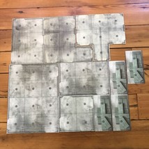 Set Lot 11 Dust Tactics Various Odd Sized Boards Machines Concrete Indus... - $36.99