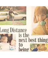 1966 Bell System Telephone AT&amp;T Long Distance Advertisement Communicatio... - $551.07 MXN
