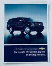 2010s Chevrolet Suburban Dealer Showroom Sales Brochure Guide Catalog - £14.88 GBP