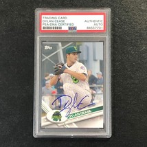 2017 Topps Pro Debut #118 Dylan Cease Signed Card PSA Slabbed Auto Cubs - £47.17 GBP