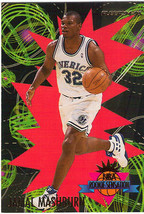 M) 1994-95 Fleer Basketball Trading Card - Jamal Mashburn - #16 of 25 - Rookie - £1.54 GBP