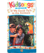 KIDSONGS IF WE COULD TALK TO THE ANIMALS (VHS 1993)RARE VINTAGE-SHIPS N ... - £23.21 GBP