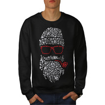 Wellcoda Santa Swag Cool Christmas Mens Sweatshirt,  Casual Pullover Jumper - £24.12 GBP+