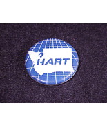 Gary Hart Washington State Political Campaign Pinback Button, Pin - £5.97 GBP