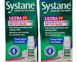 Systane Ultra Preservative Free Lubricant Eye Drops, 10ml Pack of 2 Exp ... - $17.81