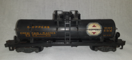 Vintage Koppers 912 KPCX Tanker. Black with Knuckle Couplers, Type 2 - $25.00