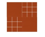 Ceramic High Relief Malibu Tiles Handcrafted  - Terracotta -  (you selec... - $149.00