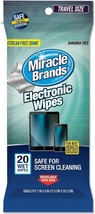 MiracleWipes for Electronics Cleaning Screen Wipes for TV, Phones etc. 2... - $19.56