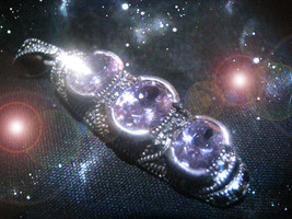 Haunted Necklace Ancient Wizard&#39;s Eyes Of Light Extreme Secret Ooak Magick - £7,348.04 GBP