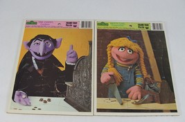 Vintage 1981 Whitman FRAME-TRAY Puzzle Sesame Street The Count And Betty Lou - £9.77 GBP