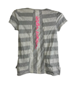 Under armour Filles Desseré Heatgear Rayé Chemise Jeunesse Gris, M - $20.66 CAD