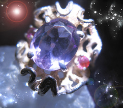 Haunted Ring Salem Witches The Powers Of Fire And Ice New England Magick - £323.49 GBP
