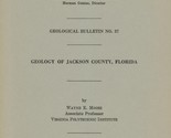 Geology of Jackson County, Florida by Wayne E. Moore - £11.98 GBP