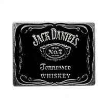 Jack Daniels Classic Black Belt Buckle Black - £27.89 GBP