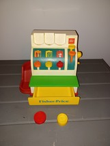 Vintage 1994 Fisher Price Cash Register (Two Coins/Bell Works/Drawer Works) - $16.99