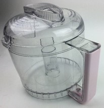 Cuisinart DLC-2AWB &amp; 2AWBC Mini-Prep Plus Food Processor Pink Bowl And Lid - £19.19 GBP