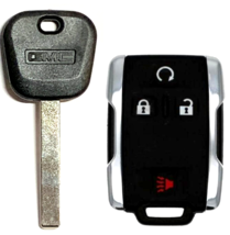 GMC 2014-2019 B119 Transponder key + Remote Fob M3N-32337100 USA Seller A++++ - £22.02 GBP