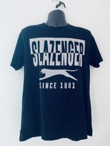 Slazenger 1881 Black Short Sleeve T-Shirt Size L - $7.44