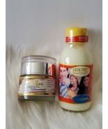 Skin Free beautifying Milk &amp; Facial Whitening Spot Remover Face Cream 2p... - £69.82 GBP