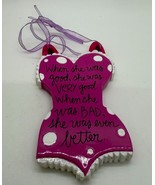 Hallmark Mae West Quote Ornament Pink Polka Dot Christmas  &quot;when She Was... - $144.70 MXN