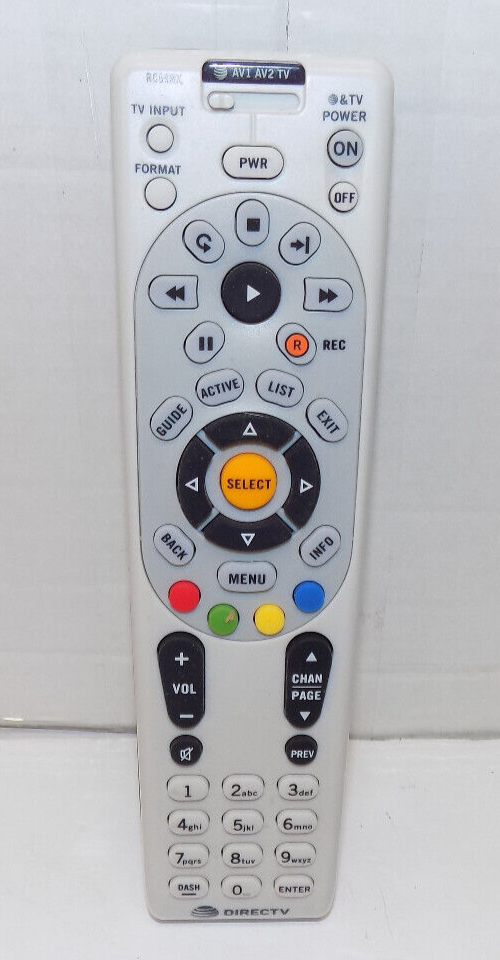 Direct TV DIRECTV Remote Control Rc66x MG32993 White IR Tested Working - $7.82