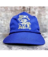 The Blue Cat Bar Novelty Hat Cap Adjustable Strap Back Purple made by OT... - £12.40 GBP