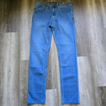 Buffalo David Bitton Axel Jeans Mens 34x34 Blue Denim Slim Fit Stretch Classic - £15.93 GBP