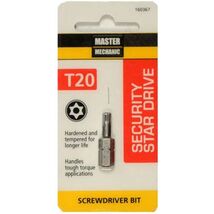 Master Mechanic 160367 1 -Inch, TX20, Security Torx Bit - $22.91 CAD