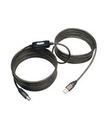 TRIPP LITE U042-025 USB 2.0 HI-SPEED A/B ACTIVE REPEATER CABLE (M/M) 25-FT. - £45.51 GBP