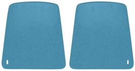 OER Medium Blue Bucket Seat Back Panel Set 1967-70 Pontiac Firebird/Chevy Camaro - £103.77 GBP