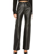 Leather Pants Jeans Waist Size Womens High Rise Skinny Women Style Pant ... - $2,394.78 MXN