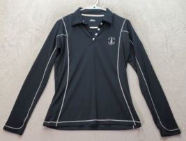 Under armour Activewear Shirt Women Small Black Beacon Hil Country Club ... - $20.27