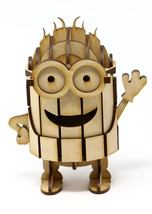 3D Puzzle | Banana Buttons Creature Puzzle | 3mm MDF Wood Board Puzzle |... - $14.00