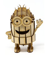 3D Puzzle | Banana Buttons Creature Puzzle | 3mm MDF Wood Board Puzzle |... - £10.95 GBP