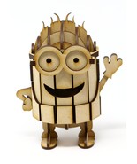 3D Puzzle | Banana Buttons Creature Puzzle | 3mm MDF Wood Board Puzzle |... - $14.00