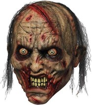 Biter Mask Adult Zombie Ravaged Bloody Rotting Flesh Halloween Costume T... - $59.99