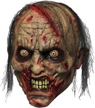 Biter Mask Adult Zombie Ravaged Bloody Rotting Flesh Halloween Costume T... - £46.85 GBP